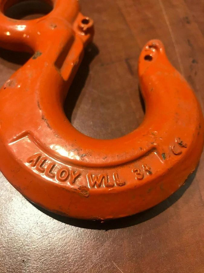 New 3 Ton (6,000 lb.) CM Forged Alloy Eye Lifting Hook | USA Rigging Lifting