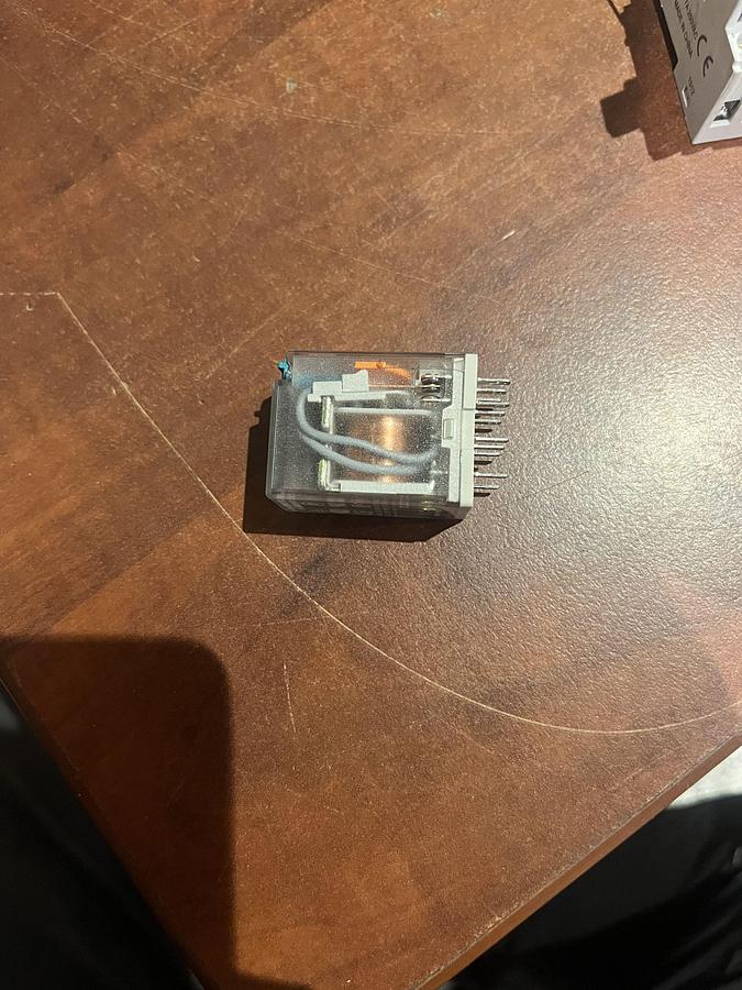 Used Used ABB 24VDC CR-M024DC3 Relay with CR-M3SS Socket