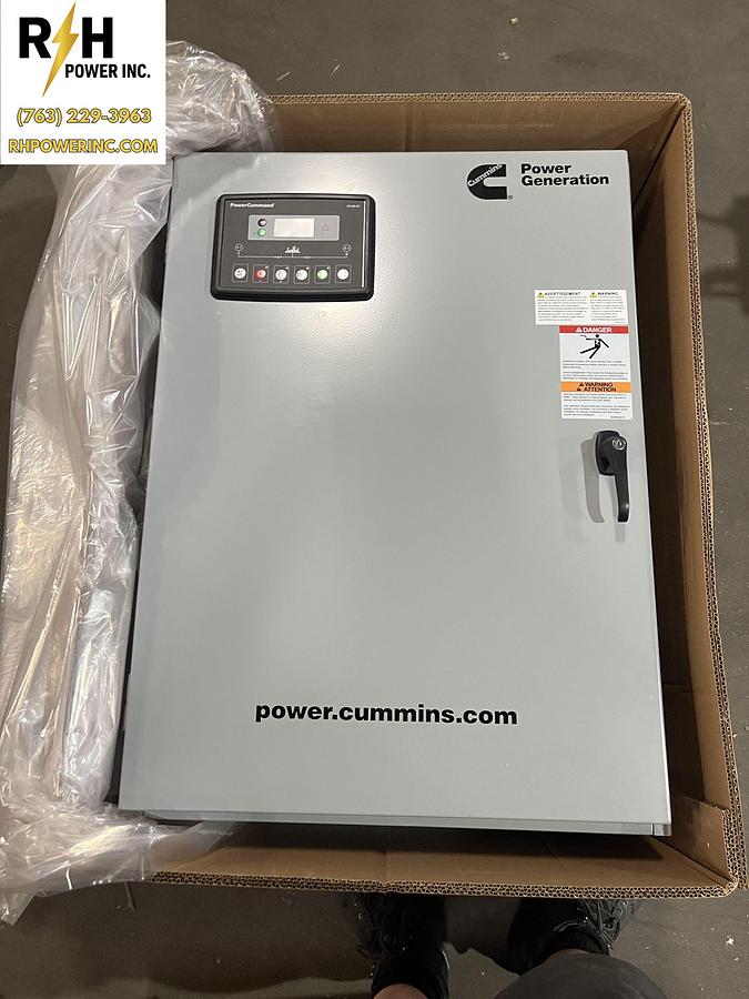 New 150 Amp 480VAC Cummins OTECB Spec. B Automatic Transfer Switch - S/N: E23M242535