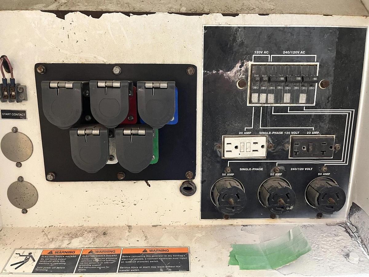 Used 70kva Multiquip DCA-70SSJU4i Mobile Diesel Generator- S/N: 7305846