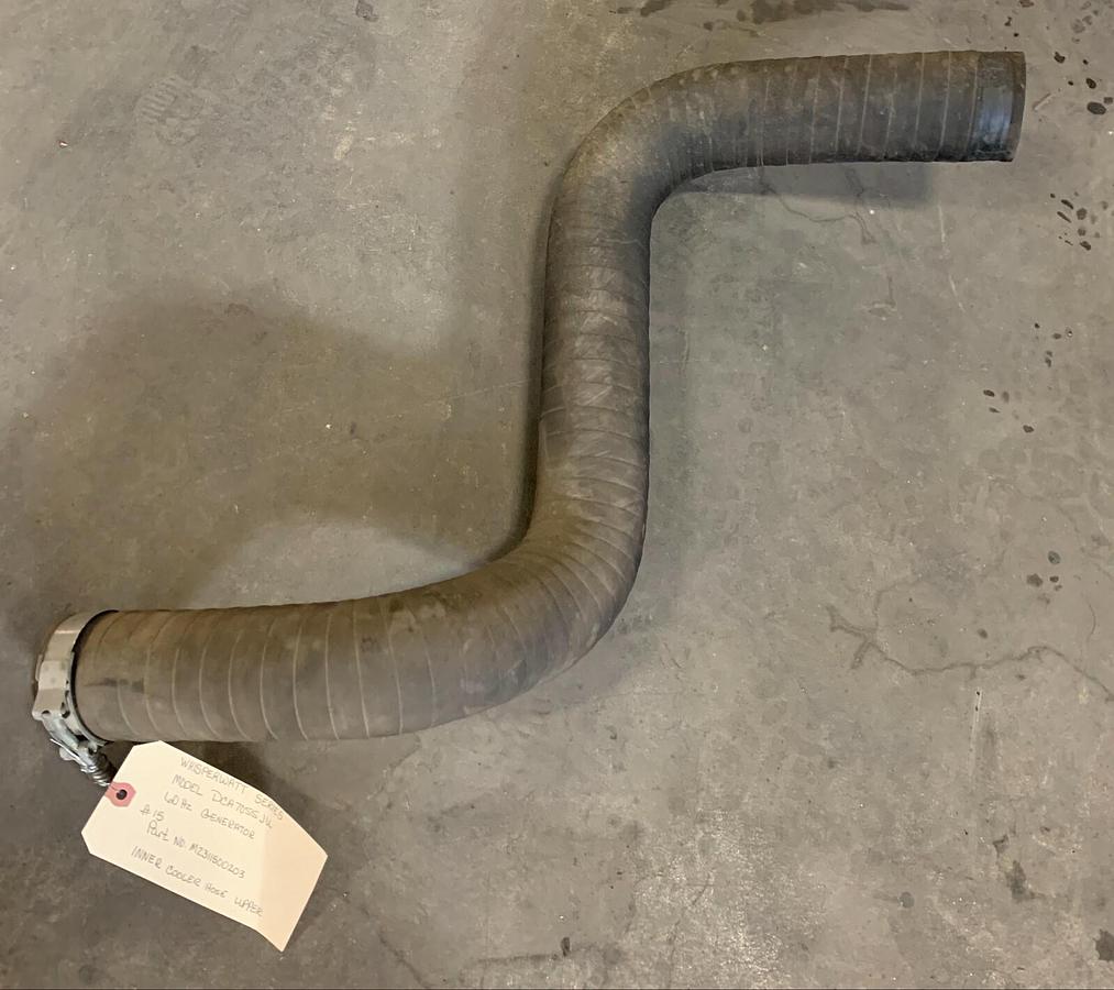 Used Multiquip MQ Power Upper Inner Cooler Hose DCA70SSJU4i | P/N: M2311500203
