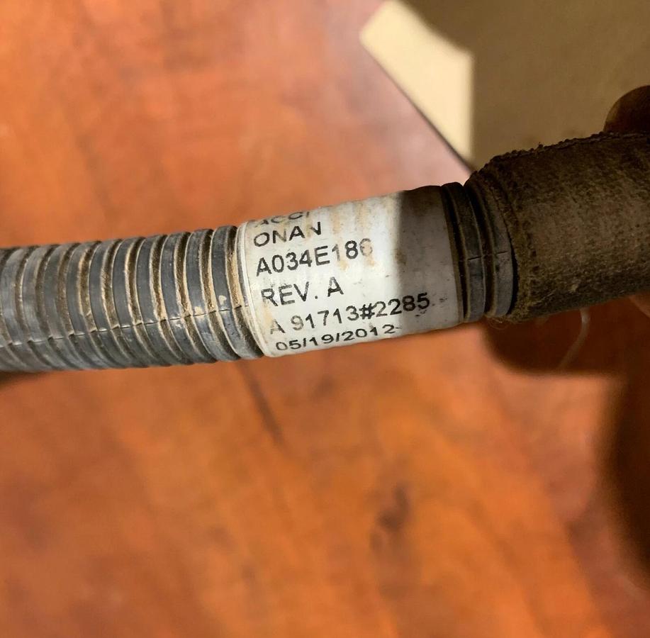 Used Used Cummins Outlet 15A,120V C100-D6R and Wiring Harness | A034E198 A034E186