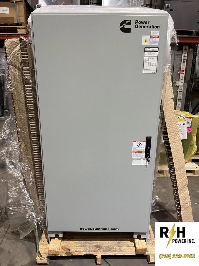 Used 225A 208VAC Cummins CXTC8 Spec. A Automatic Transfer Switch - S/N: K23M288593