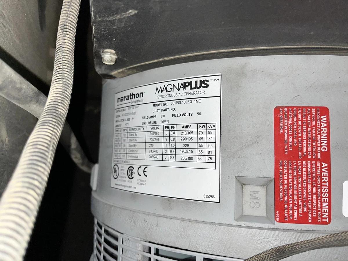 75kVA Generac MDG75DF4 Mobile Diesel Generator - S/N: 3003614392 (New GenEnd)