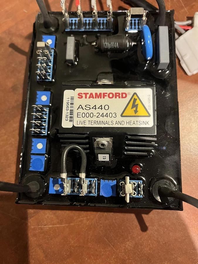 Genuine OEM Stamford Cummins AS440 Automatic Voltage Regulator - P/N: E000-24403
