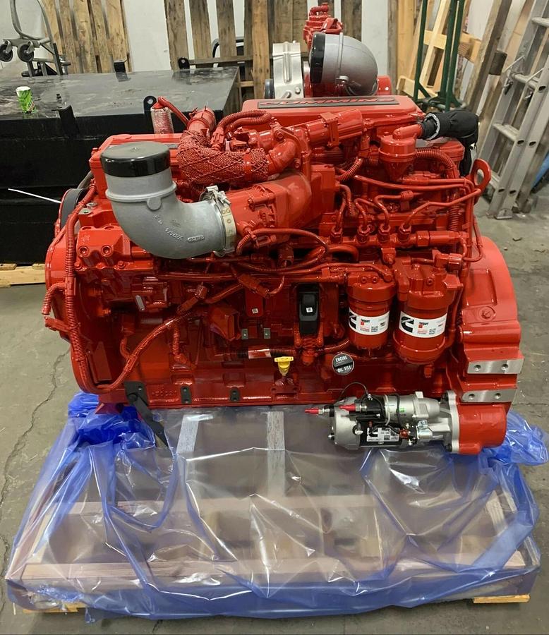 Used New 8.9L Cummins Diesel Engine QSL9-G9 | Cummins P/N: A041Z080 C275-D2RE