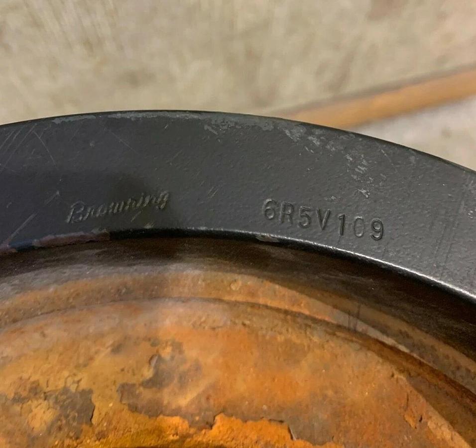 Used Genuine OEM CAT Caterpillar Shaft 129-2288 and Browning 6R5V109 V Belt Pulley