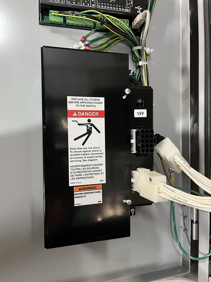 New 125A 480VAC Cummins OTECA Spec. B Automatic Transfer Switch