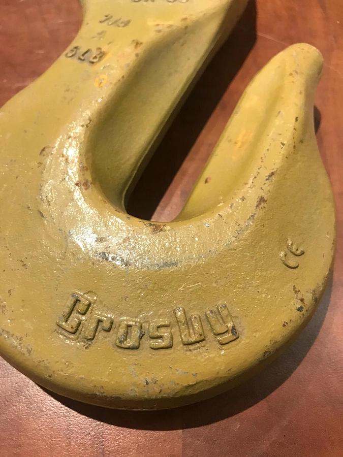 New Crosby 7/8" GR-80 Grade 80 Rigging Lifting Grab Hook | Heavy Duty