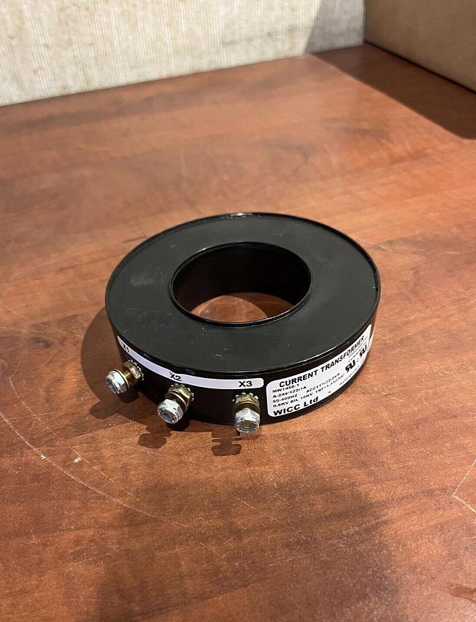 New Cummins WICC MW1455-1 Current Transformer 122:1 Amp - P/N: 0302-2057-43