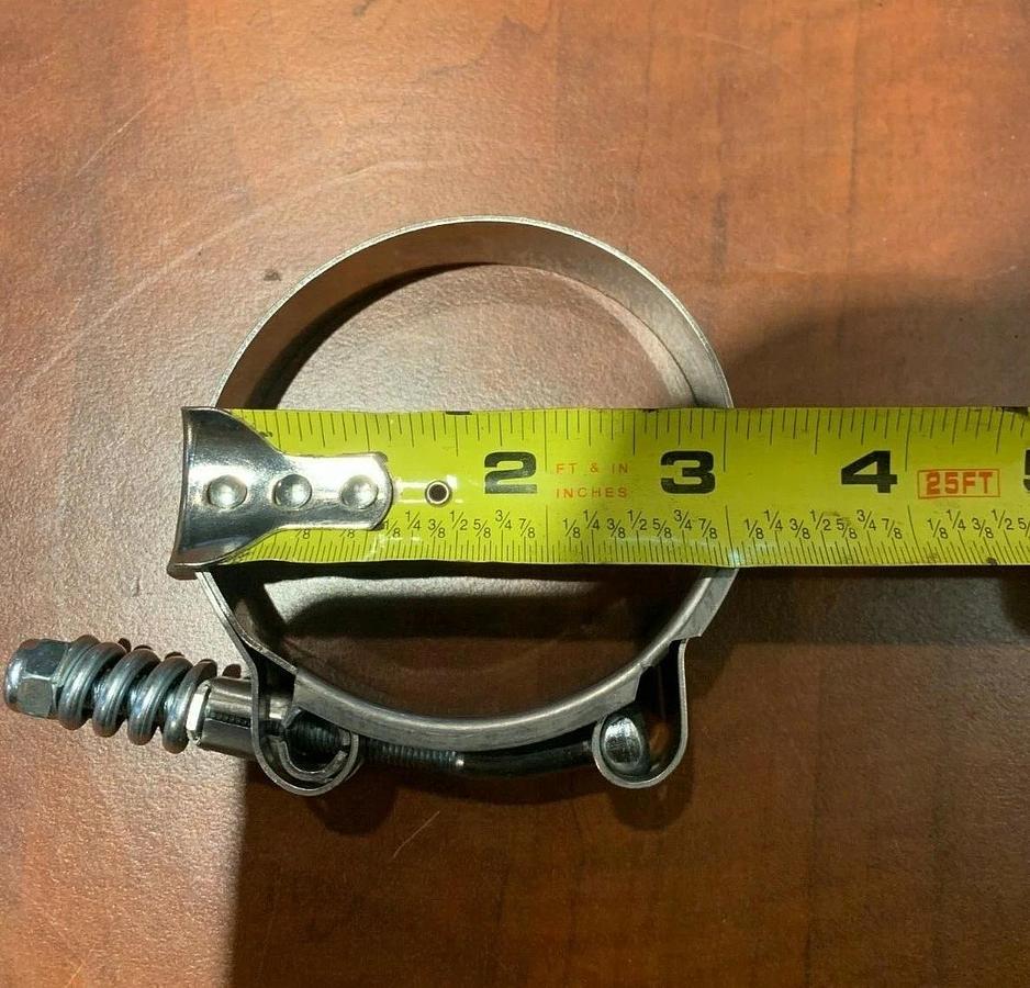 Used (6 Pack) Breeze 2.5" T-Bolt Hose Clamp | Cummins P/N: A034C656 (USA Made)