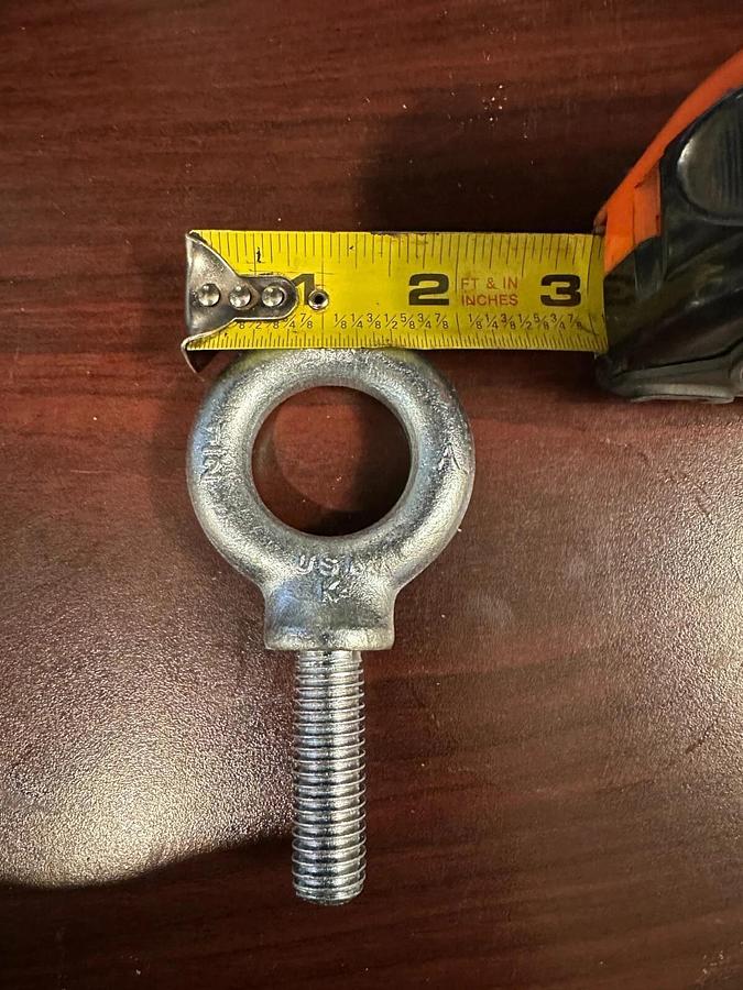 Used 1/2" Lifting Eye I Cummins P/N: 0403-4762