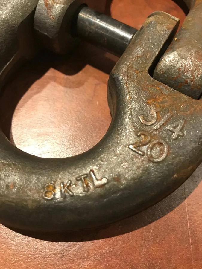 Crosby 3/4"" Alloy Connecting Link A-1337 LOK-A-LOY GR 100 | WLL 35,300 Lbs.