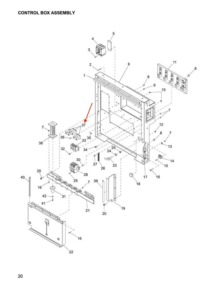 Used Magnum Power Generac CT Current Transformer 100/5A MMG35 MMG35FHD | P/N: 65722