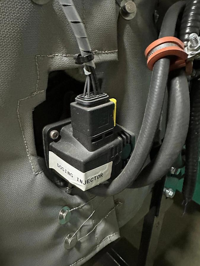 Cummins C500D6RE Generator SCR Aftertreatment System