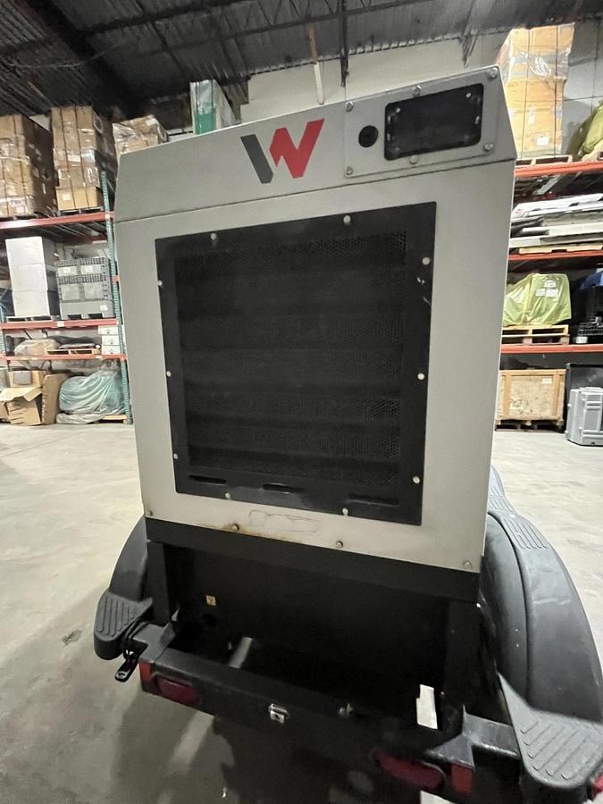 Used 70kva Wacker Neuson G70 Mobile Diesel Generator - S/N: WNCGMM01HPUM00830