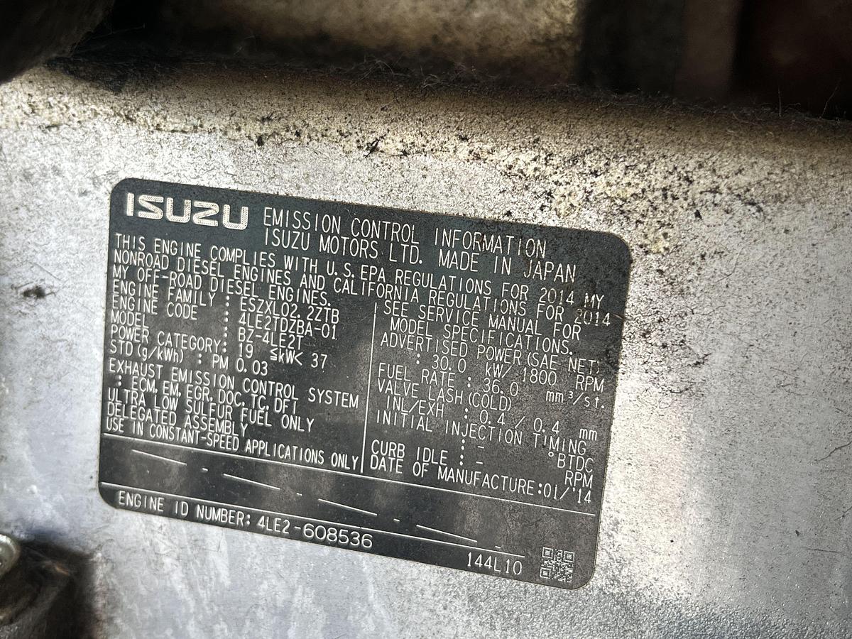 Used 25kVA 2017 Generac MMG25IF4 Mobile Diesel Generator - S/N: 3001699105