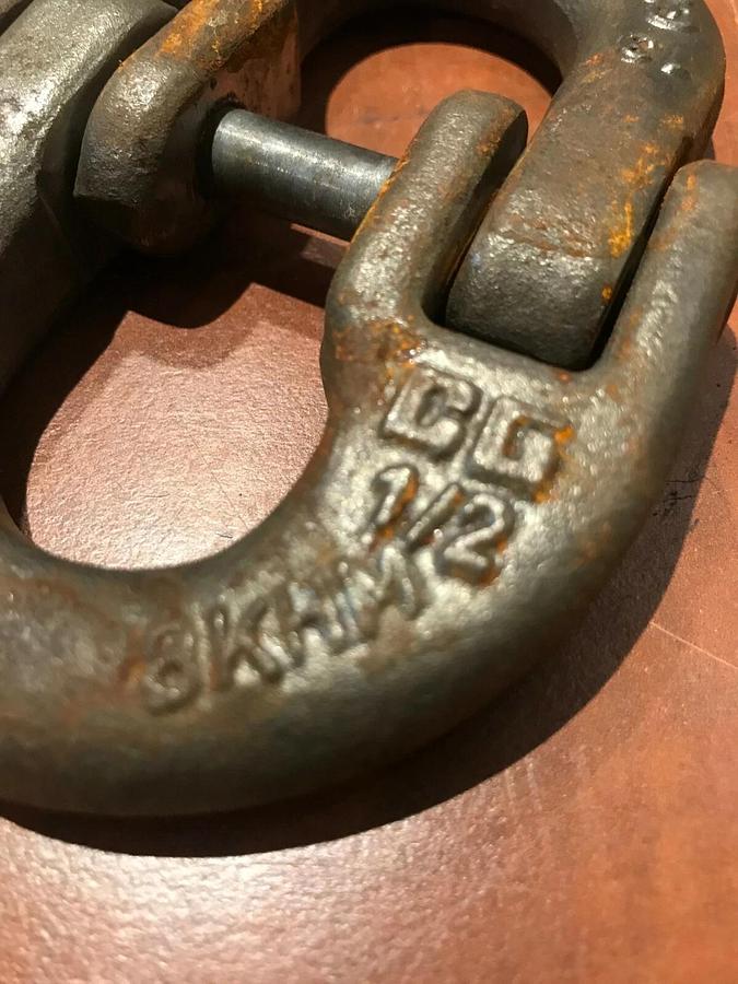 Crosby 1/2" Alloy Connecting Link A-1337 LOK-A-LOY GR 100 | 1015136 15,000 Lbs.