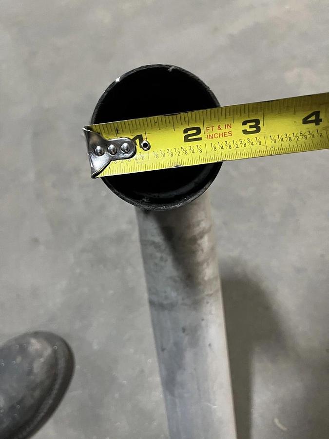 Used Used Exhaust Pipe from MMG35FHD - P/N: 24578