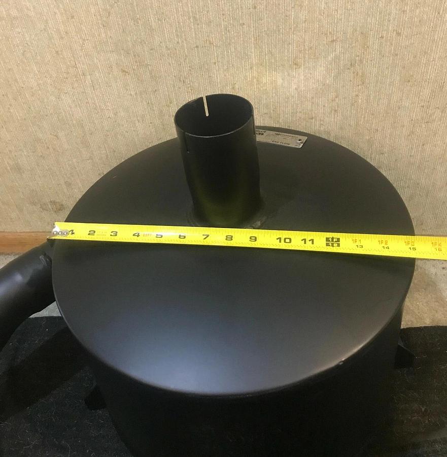 Used 3" Cowl Miratech Generator Silencer Muffler | Cummins P/N: A046B770