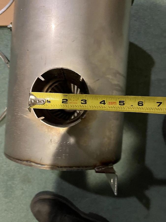 New Cummins DPF Exhaust Muffler - P/N: A026F055