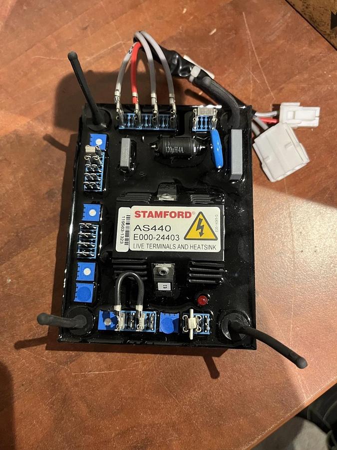 Genuine OEM Stamford Cummins AS440 Automatic Voltage Regulator - P/N: E000-24403