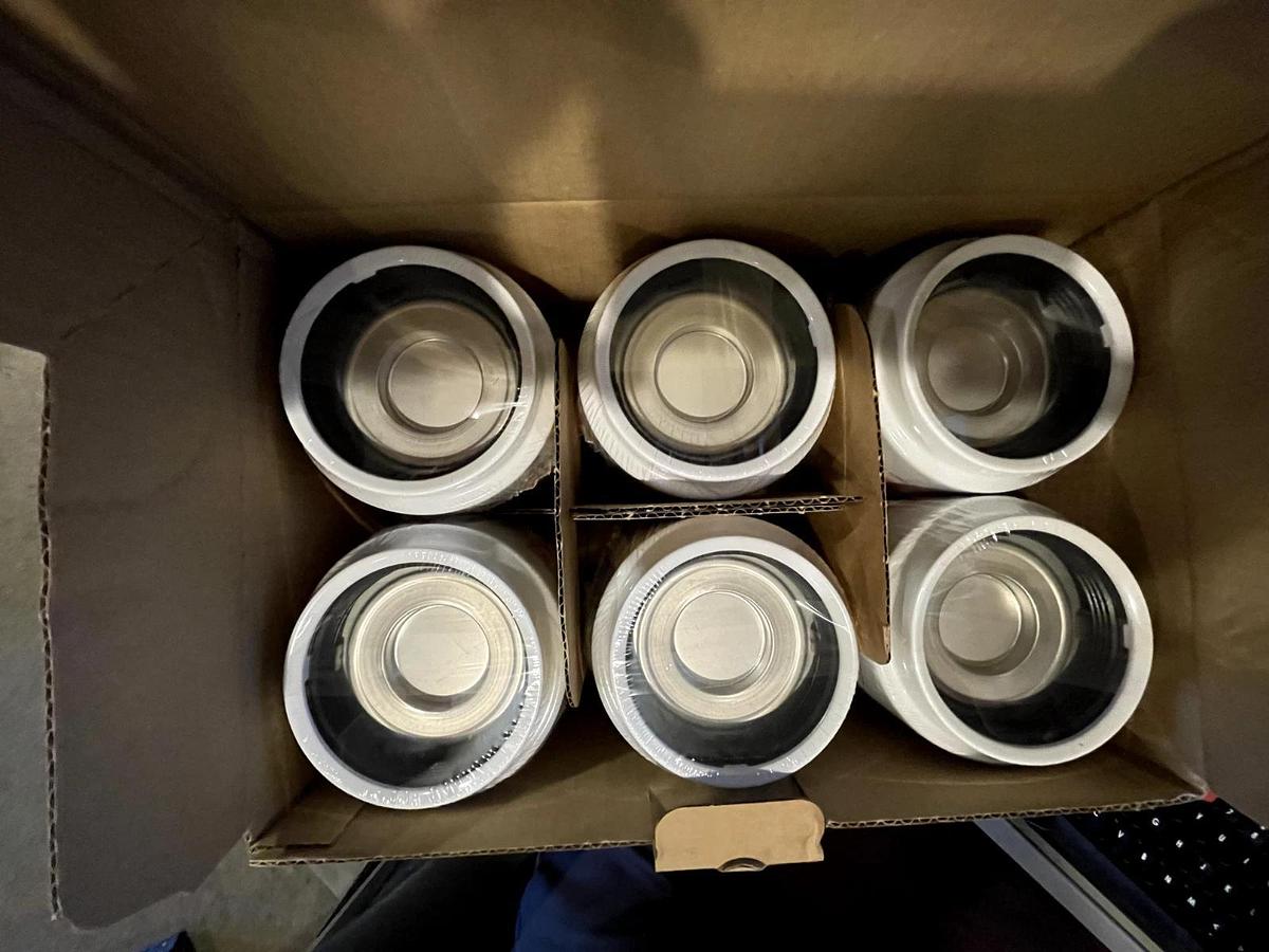 Used 6-Pack of Fleetguard FS19966 Fuel/Water Separator