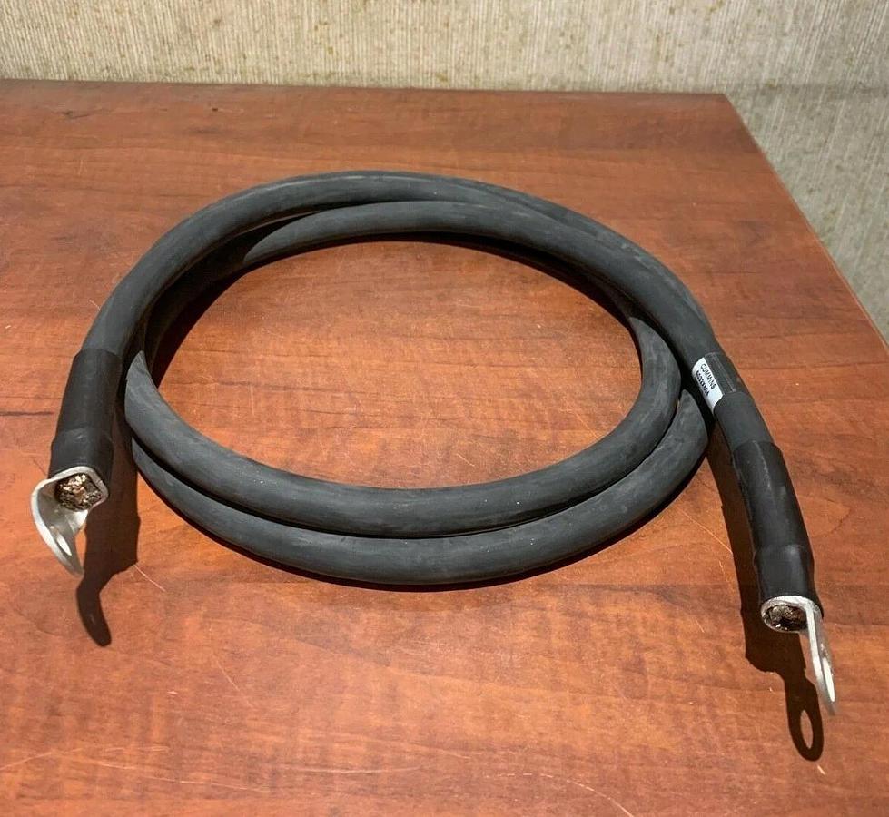 Used 7' Feet Long 2/0 AWG Electrical Lead Wire 600V 3284 | Cummins P/N: A032X604