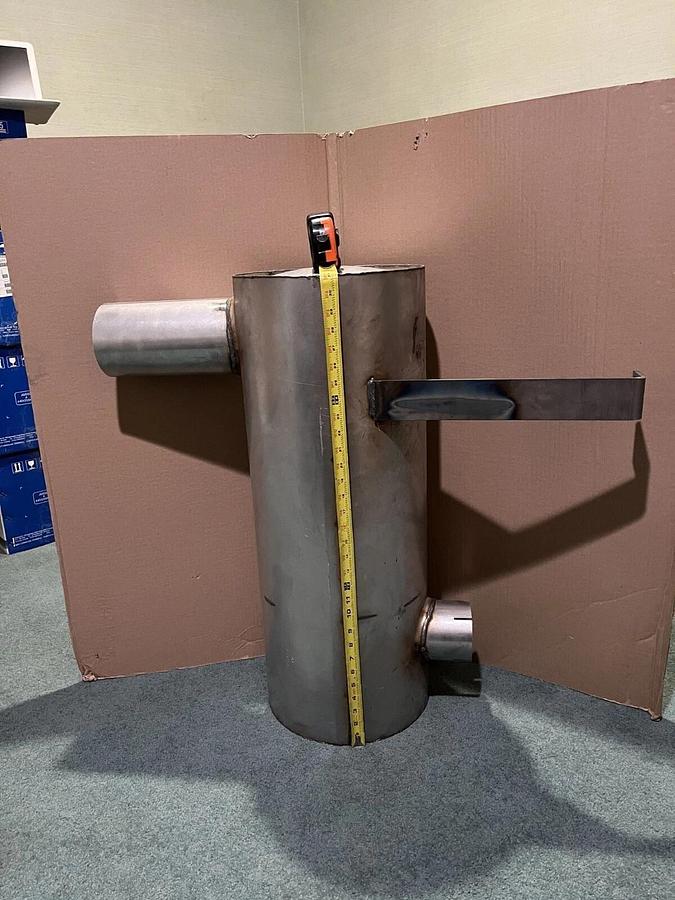 New Cummins Exhaust Muffler - P/N: 0155-4598