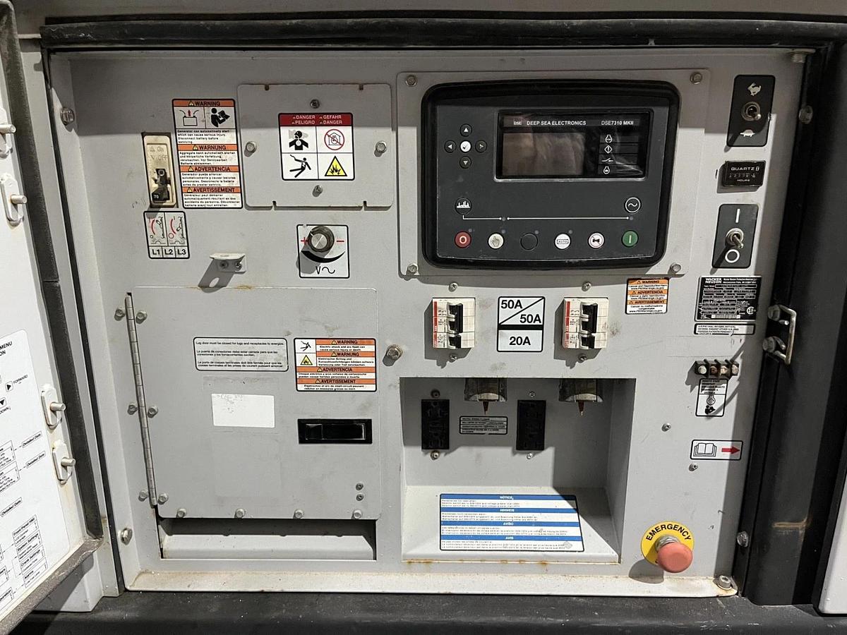 Used 25kVA Wacker Neuson G25 Mobile Diesel Generator - S/N: 24475341