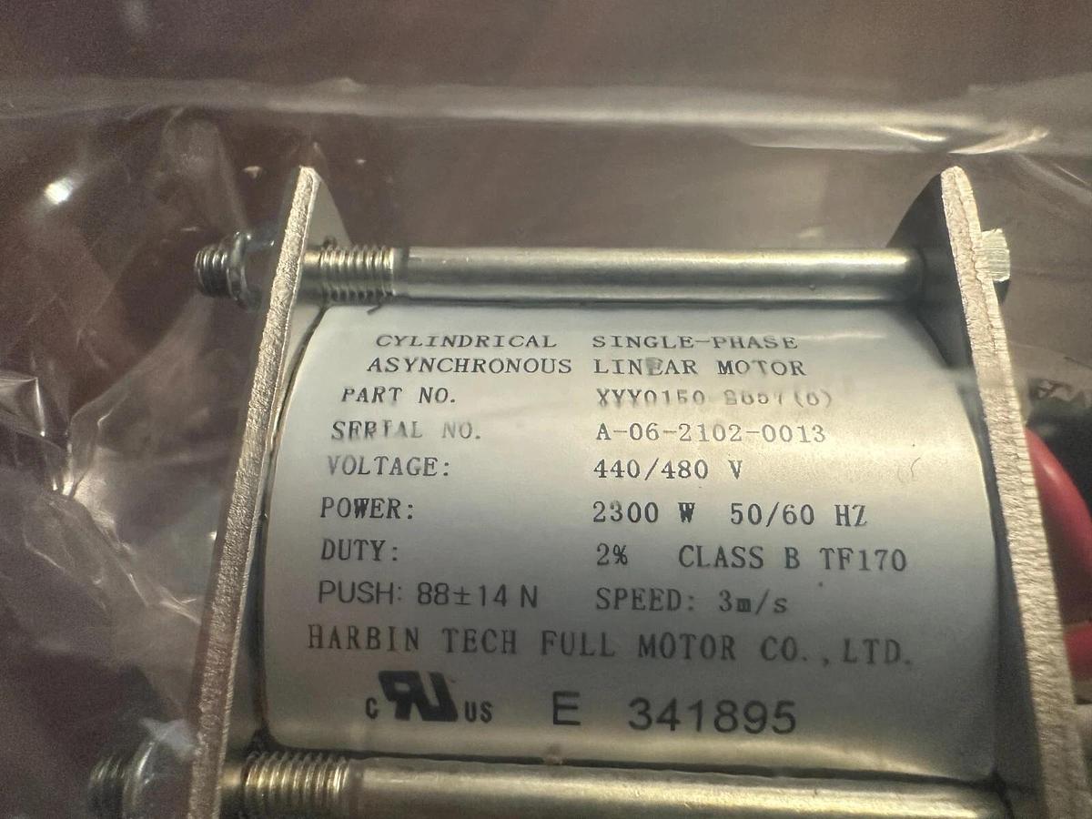 Used Harbin Tech Linear Actuator I Cummins P/N: 0306-3401-06 / 306-3401-06