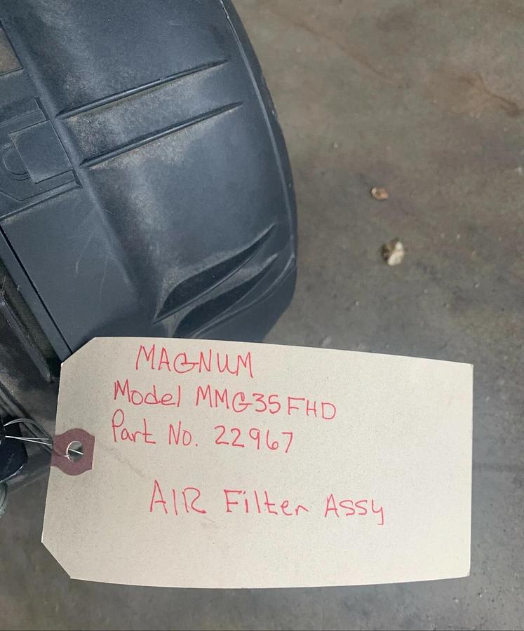 Used Magnum Power Generac MMG35FHD MMG35 | Air Cleaner Assy. P/N: 22967