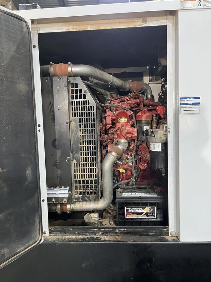 Used 70kw Cummins C70D2RE Spec. B Mobile Diesel Generator - S/N: H190629932