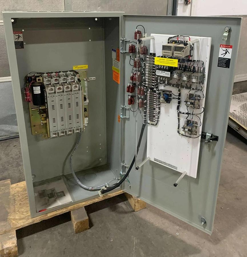 New 225 Amp Zenith Manual Transfer Switch 120/240V 3PH | ZTS2M