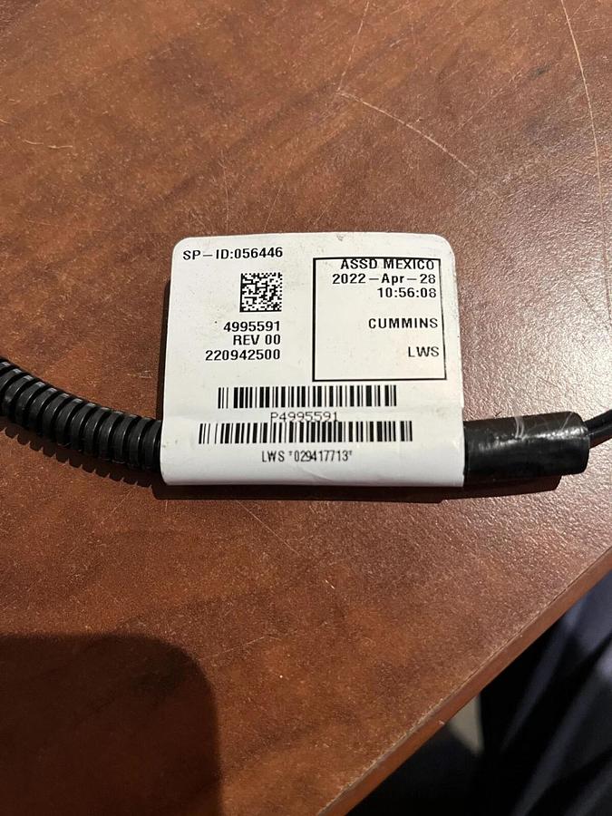 New Genuine OEM Cummins Wiring Harness - P/N: 4995591