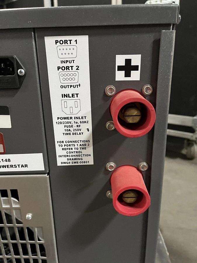 Used Simplex 500 Amp 48V DC Powerstar500 24kW Forced Air-Cooled Resistive Load Bank