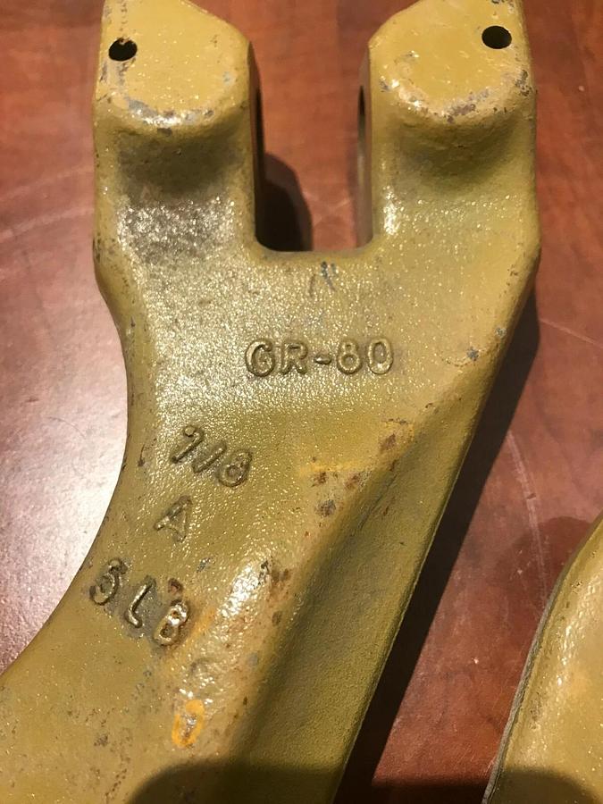 New Crosby 7/8" GR-80 Grade 80 Rigging Lifting Grab Hook | Heavy Duty