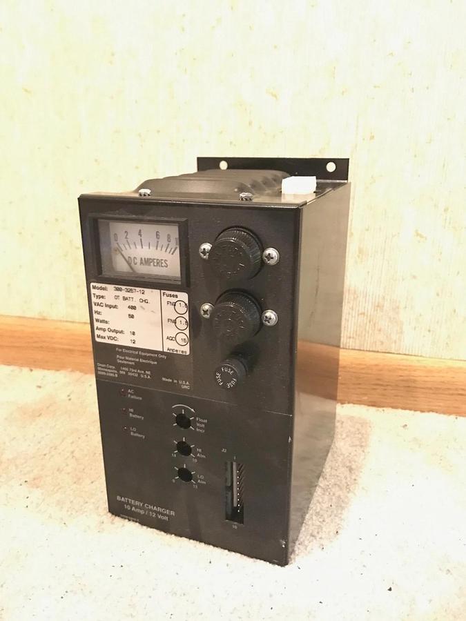 Used Cummins Onan Battery Charger 10 Amp 50 Hz | Part Number: 300-3257-12  300325712