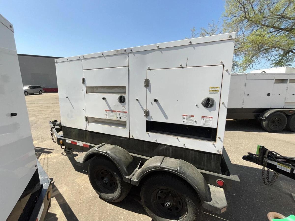 100kW Cummins C100D6R Mobile Diesel Generator - S/N: J140751012 (New Engine!)