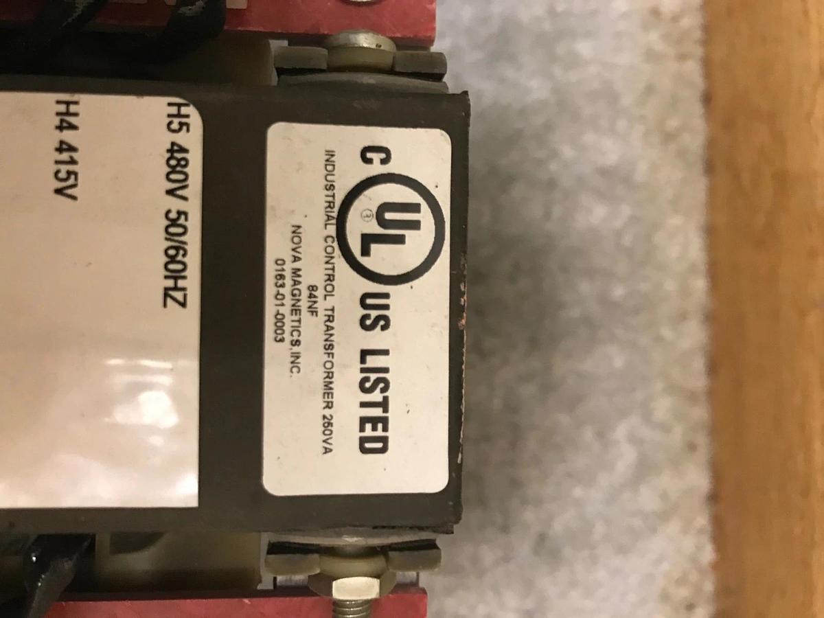 Used Nova Industrial Control Transformer 250VA | 0163-01-0003