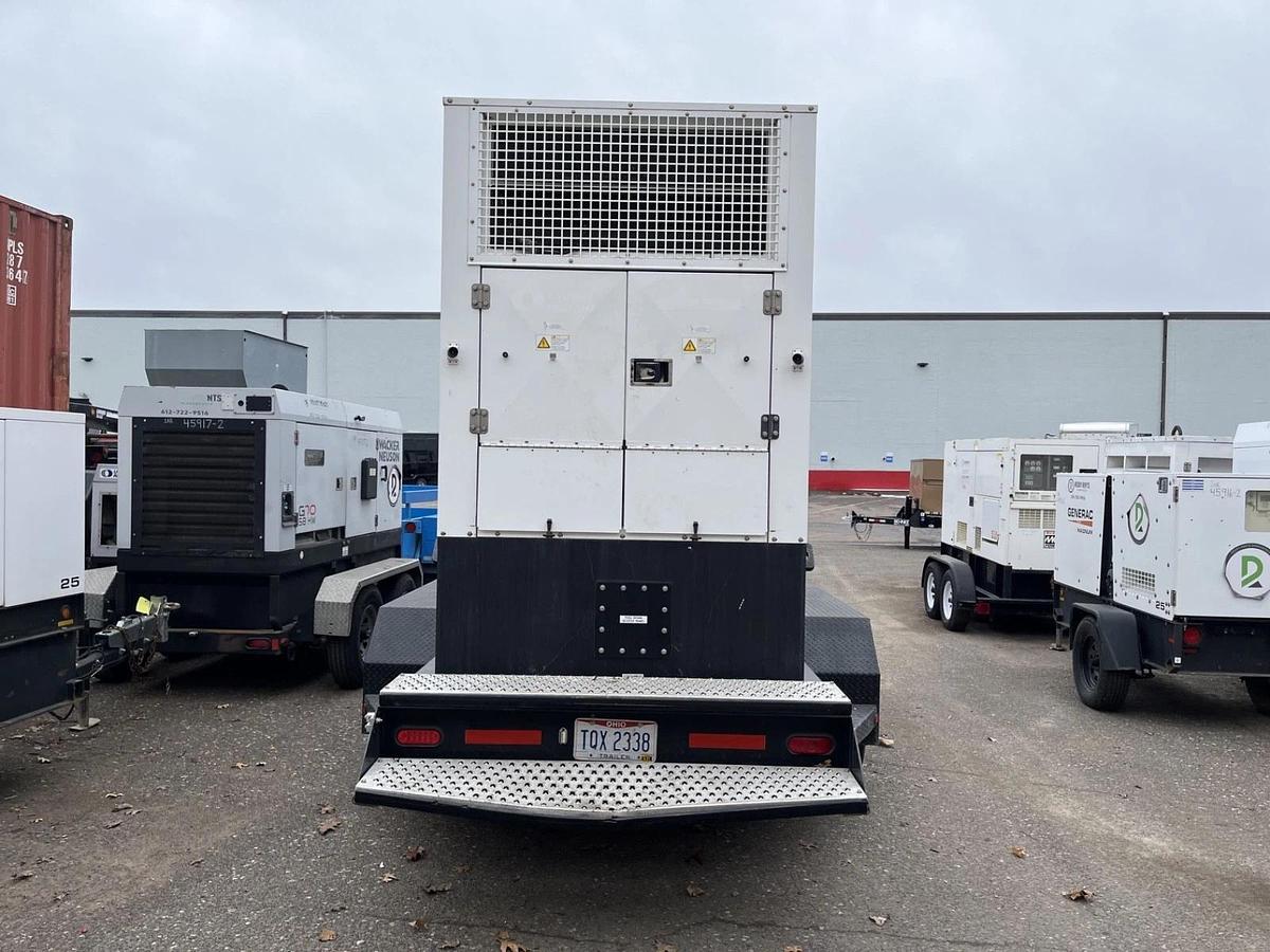 Used 500kw Cummins C500D6RG Mobile Diesel Generator - S/N: C170159908