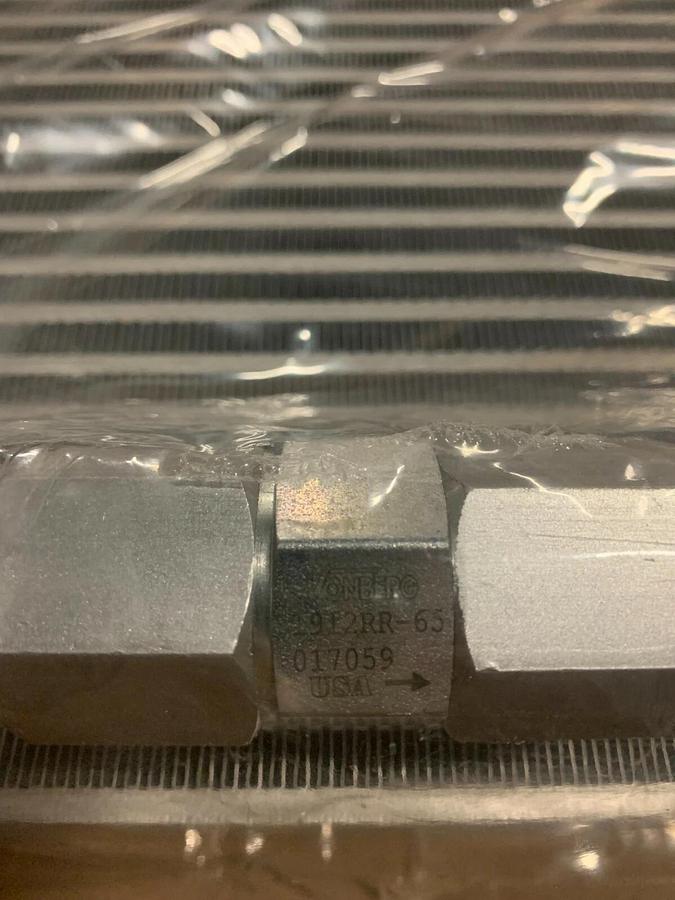 Used New Genuine OEM Onan Cummins RBAB Hydraulic Heat Exchanger PN: 121-0249 A028V931