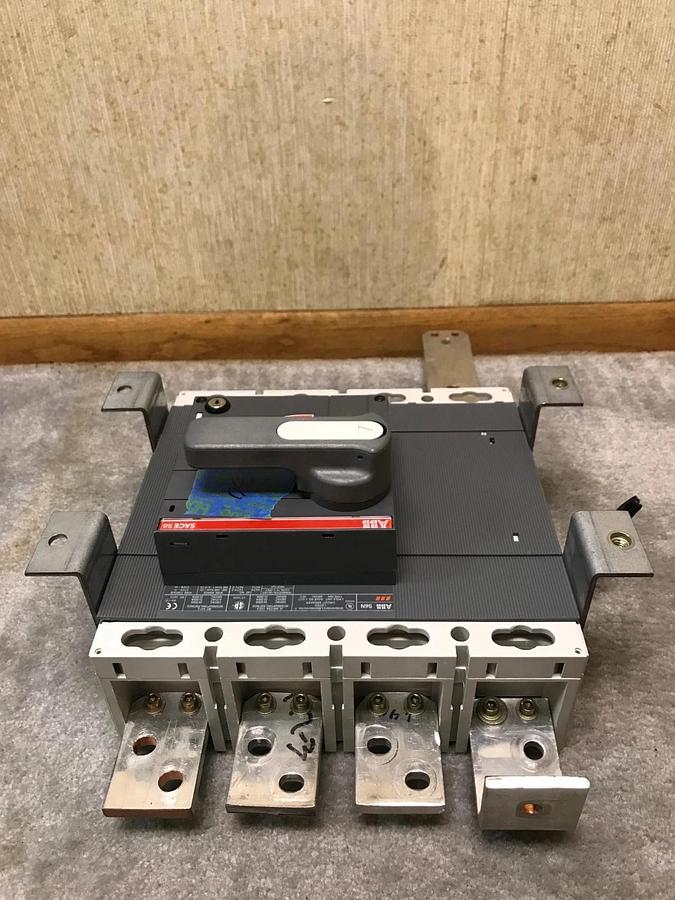 Used 600 Amp ABB Sace S6N Molded Switch Case | 4 Pole