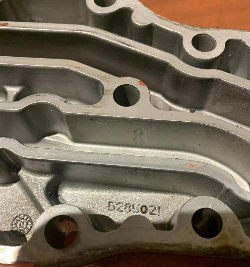 Used Used Genuine OEM Cummins Oil Filter Cooler Housing QSB5 4.5L C100D6R | 5285021