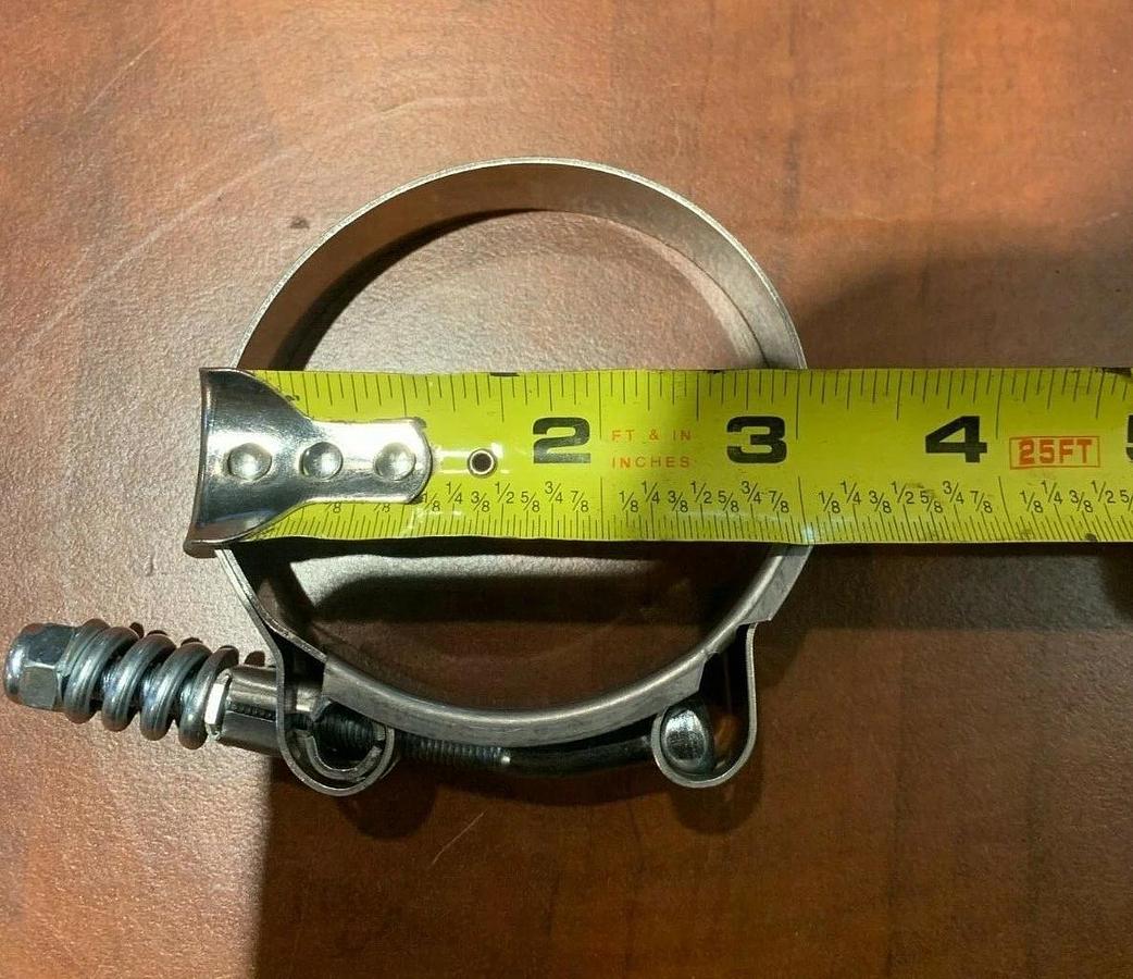 Used (50 Pack) Breeze 2.5" T-Bolt Hose Clamp | Cummins P/N: A034C656 (USA Made)