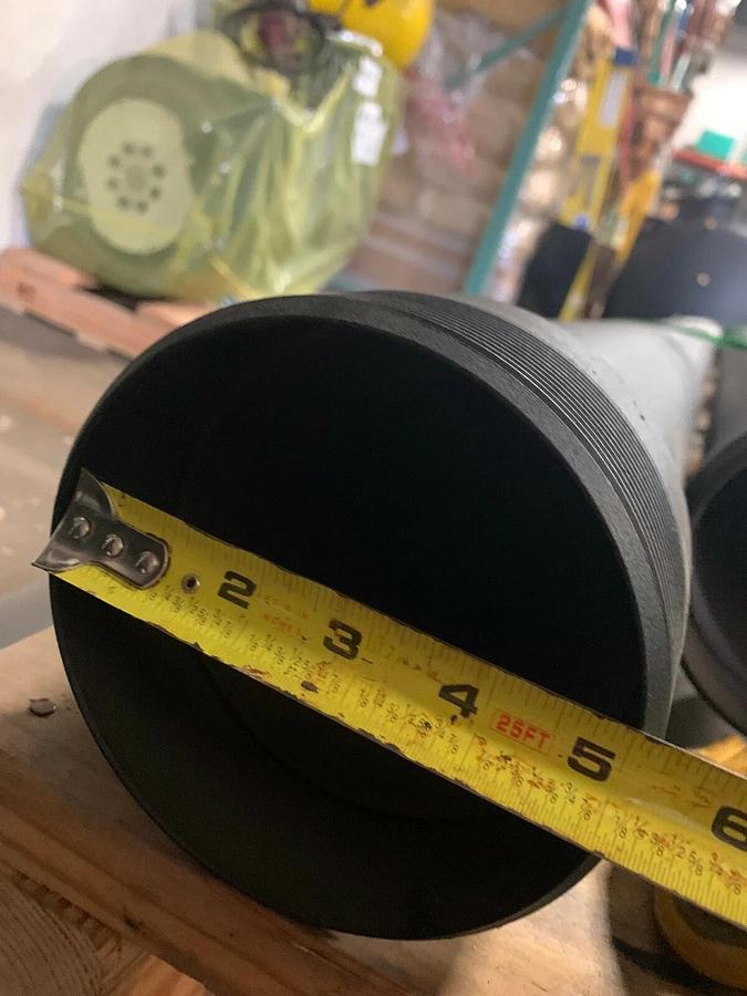 Used (2 Pack) New 124" Long 5" NPT Cummins Emergency Fuel Vent Extension | A034F389