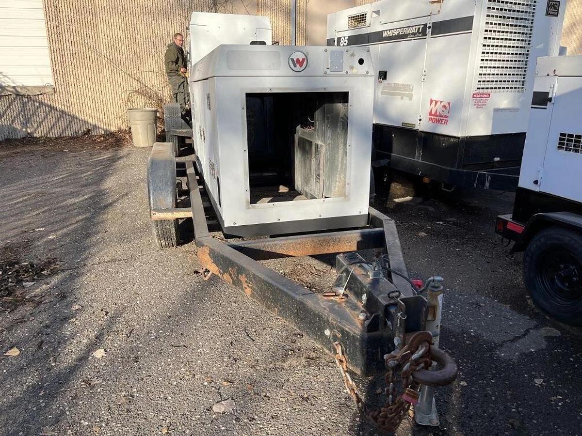 Used 14' Double Axle Trailer (Wacker Neuson Enclosure not included)