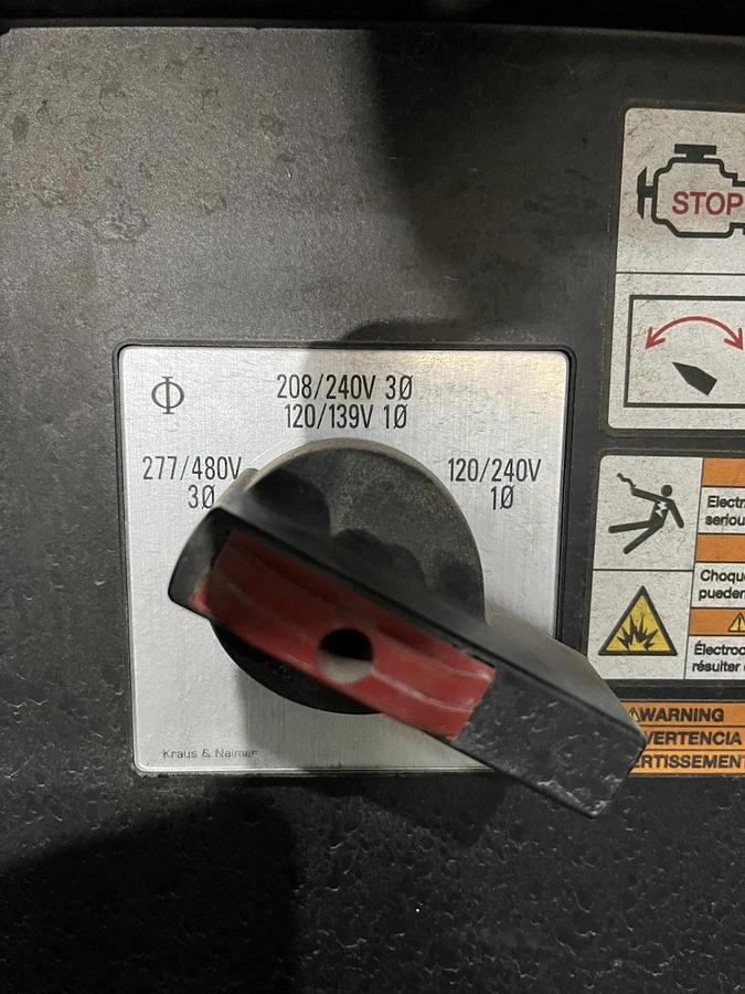 Used 70kva Wacker Neuson G70 Mobile Diesel Generator - S/N: WNCGMM01HPUM00830