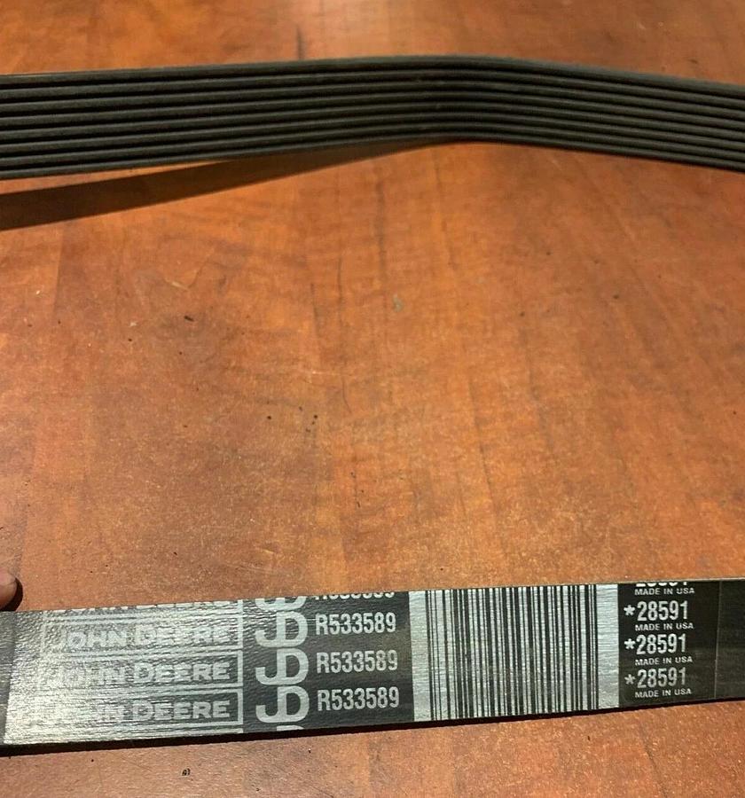 New Genuine OEM John Deere V Belt | P/N: R533589