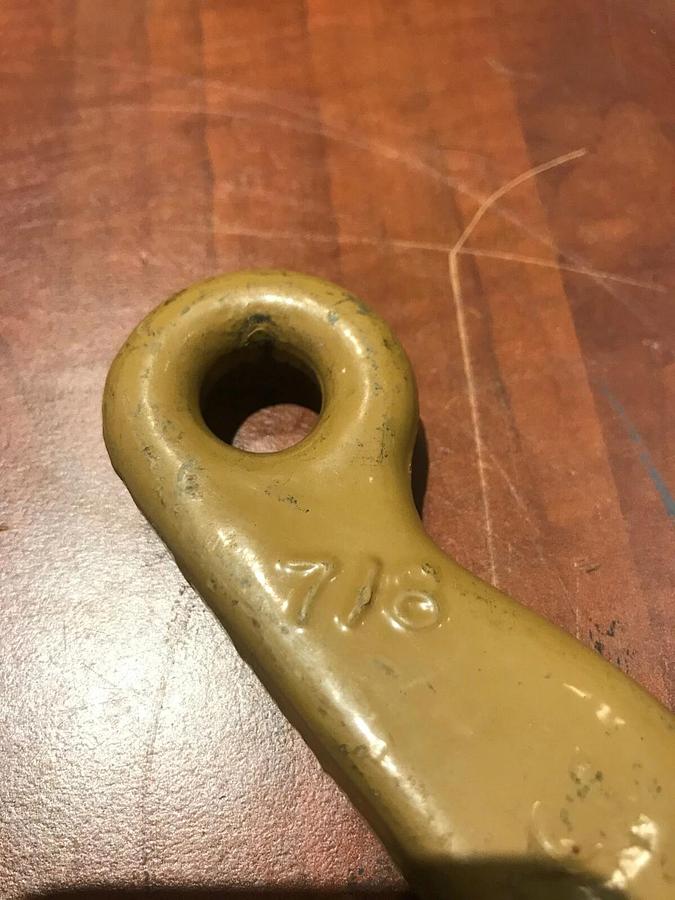 New 1/4"-5/16" Crosby Clevis Foundry Eye Hook | Grade 80 WLL 4,500 lbs.